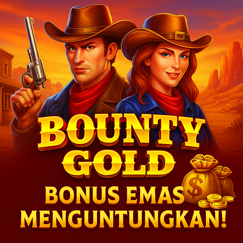 Bounty Gold Slot Wild West dengan Bonus Emas Menguntungkan